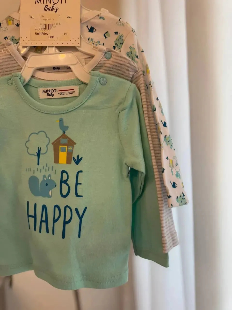 Minoti Baby Pijama 3pcs