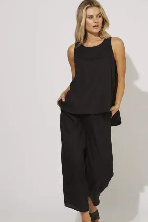 Nevis Tank Black