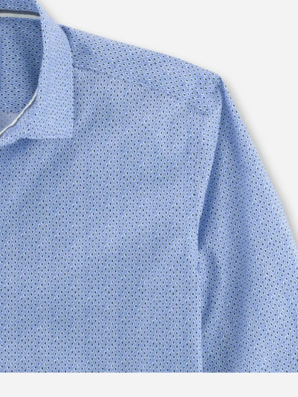 Olymp BLUE PRINT Body Fit Shirt