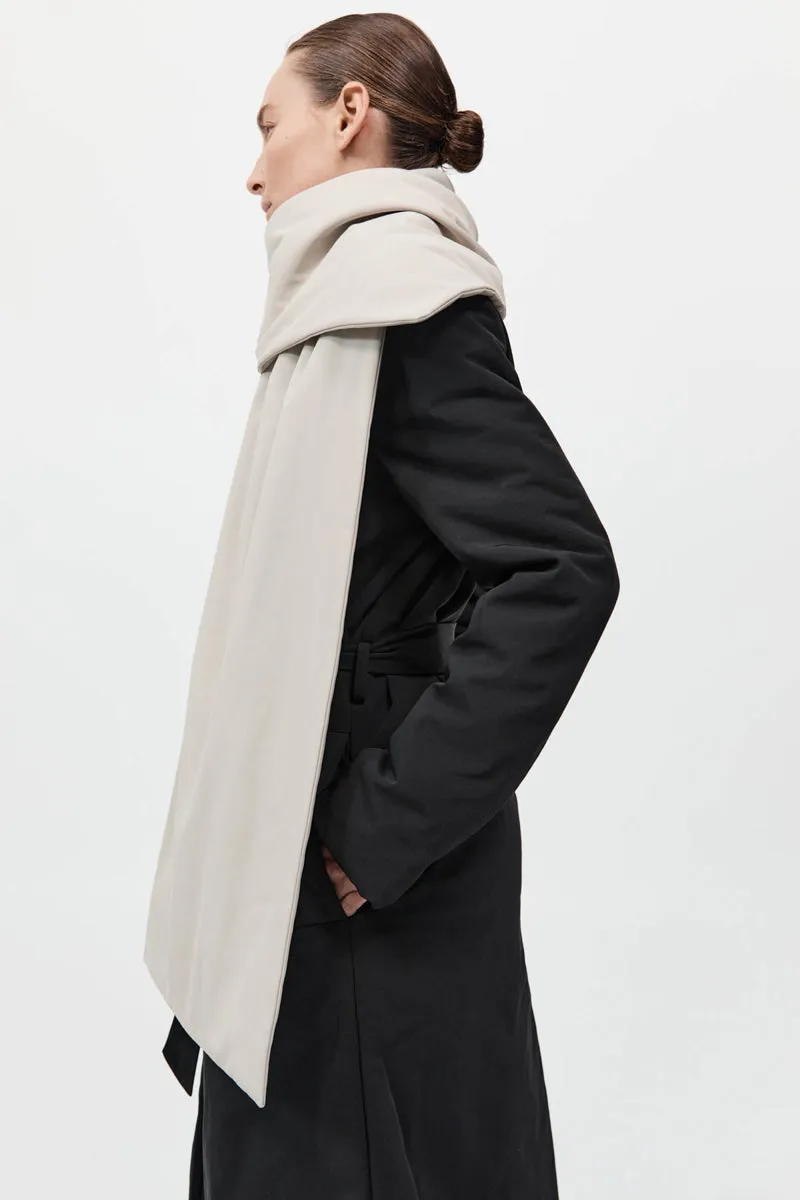 Padded Scarf - Creme