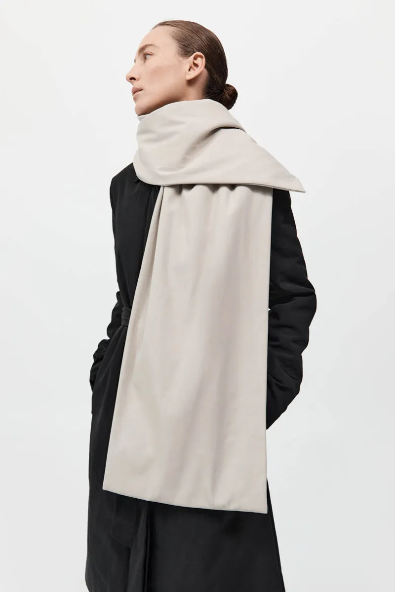 Padded Scarf - Creme