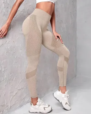 Paula Seamless Leggings - Khaki