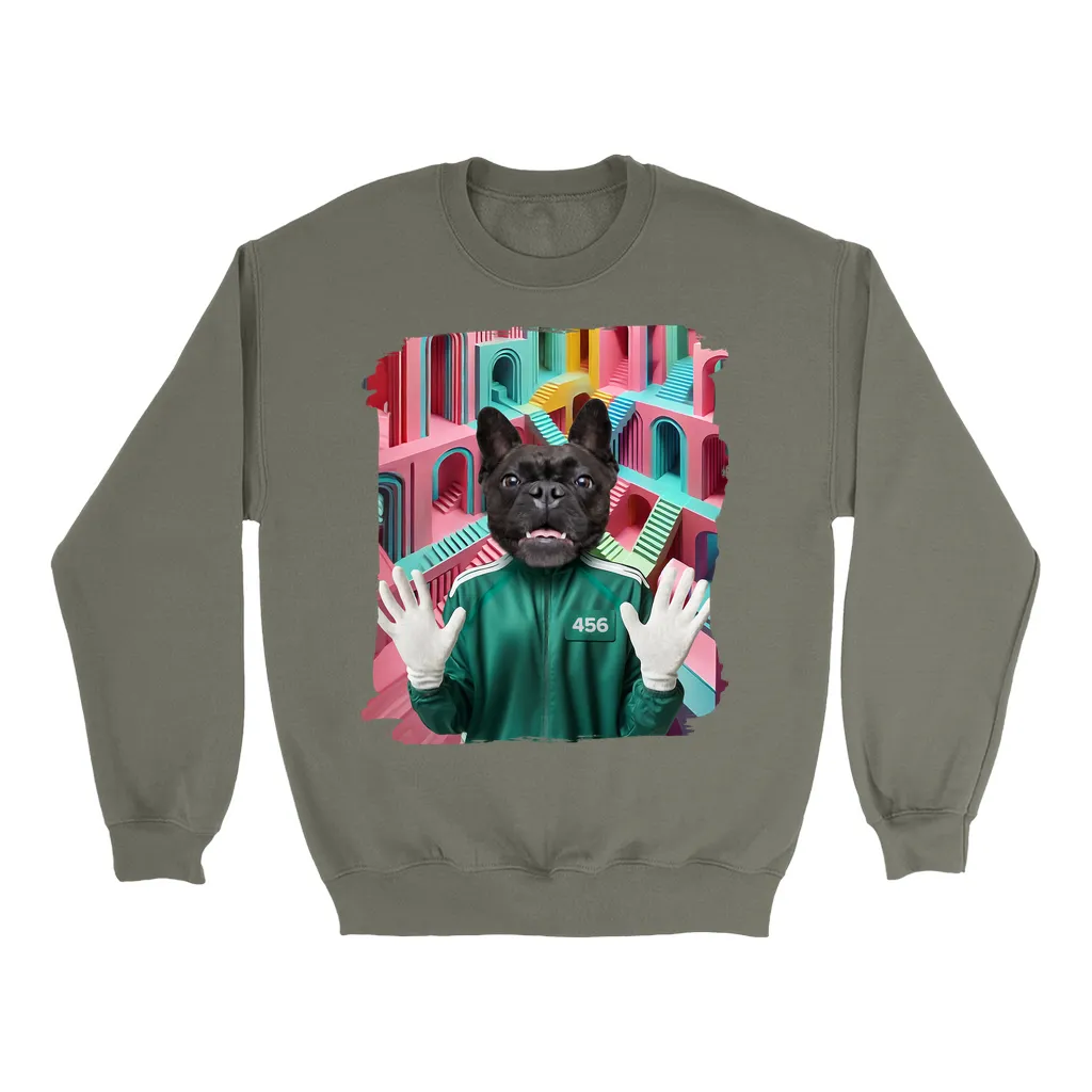PLAYER 456 - Custom Pet Portrait Epic Sweatshirt