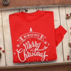 Red Christmas Sweatshirt,Merry Christmas Sweatshirt,Christmas T-shirt,Christmas Family Sweatshirt,Christmas Gift,Holiday Gift,Leopard Shirt