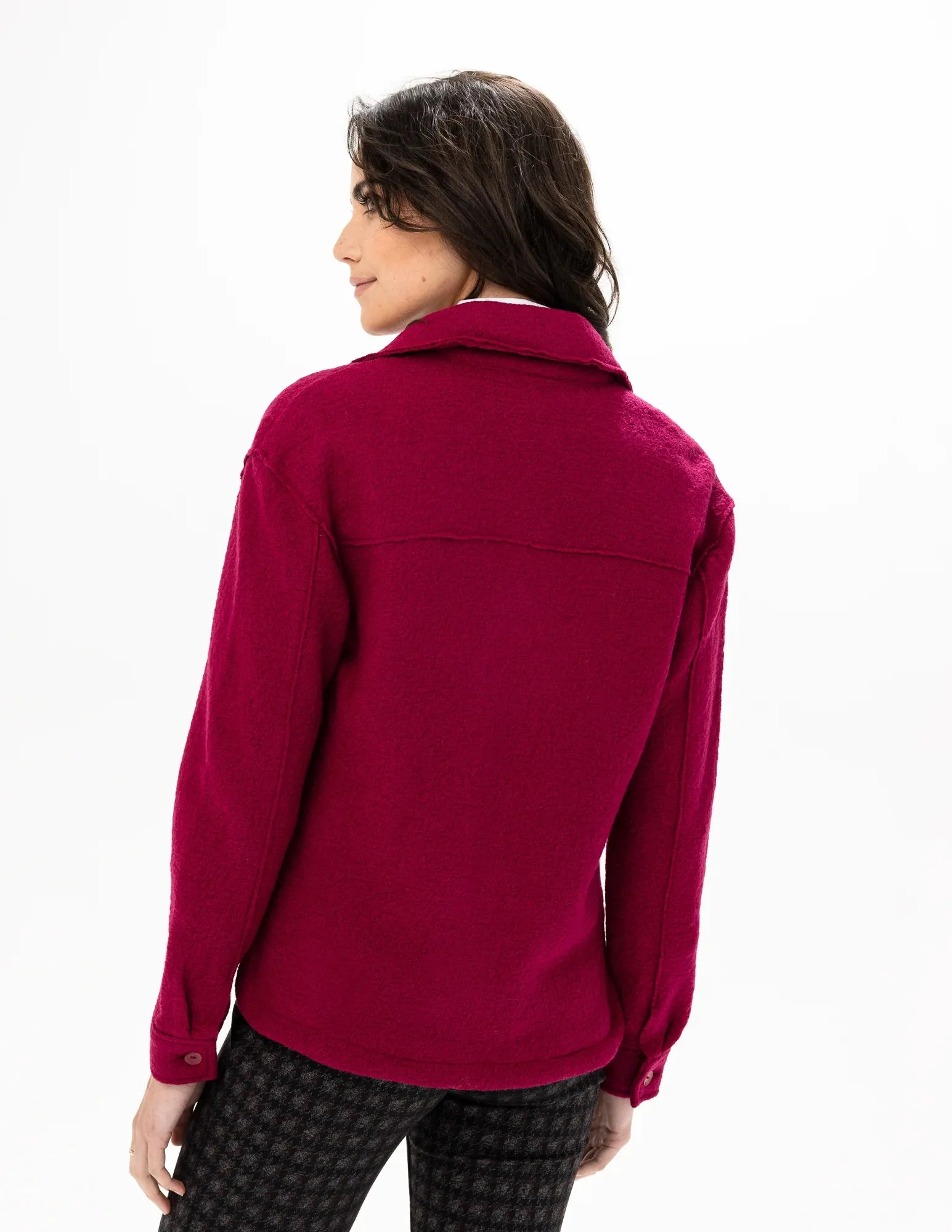 REN3830 Boiled Wool Jacket