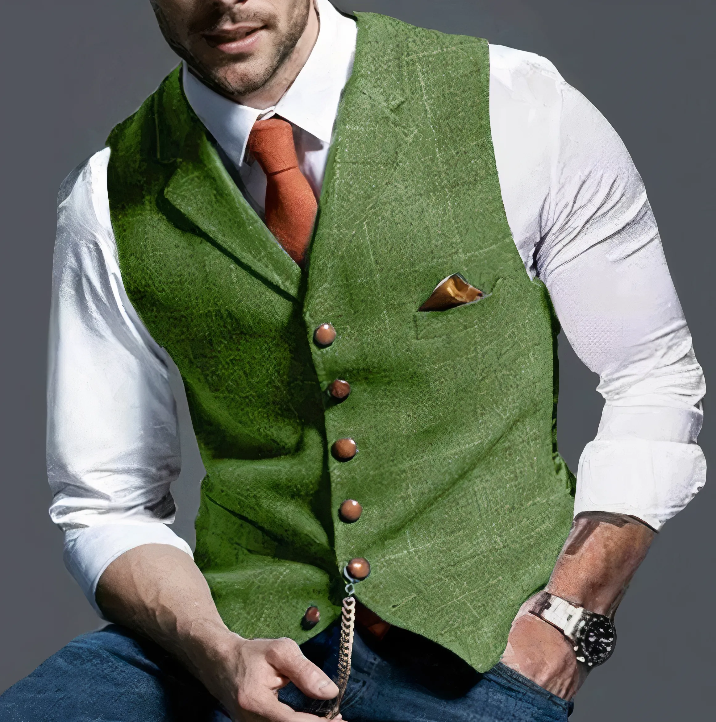Samuel - Plaid Vest
