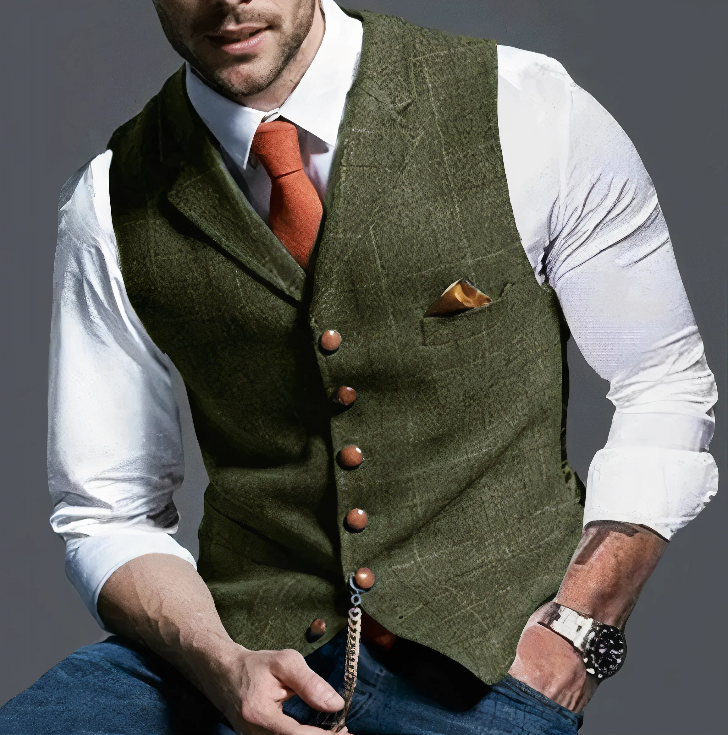 Samuel - Plaid Vest