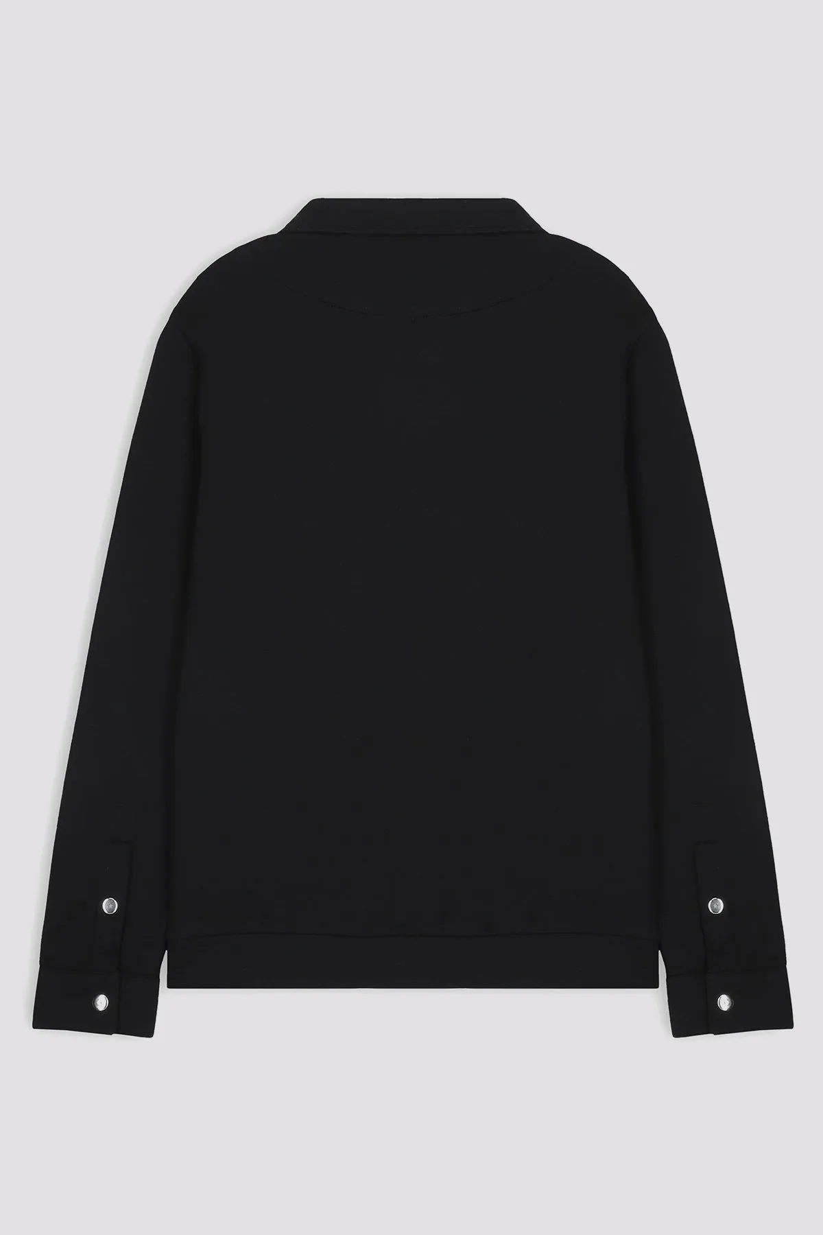 Sclothers Black Zipper Jacket - W23 - MJ0015R