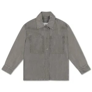 Shirt Classic Washed Warm Grey