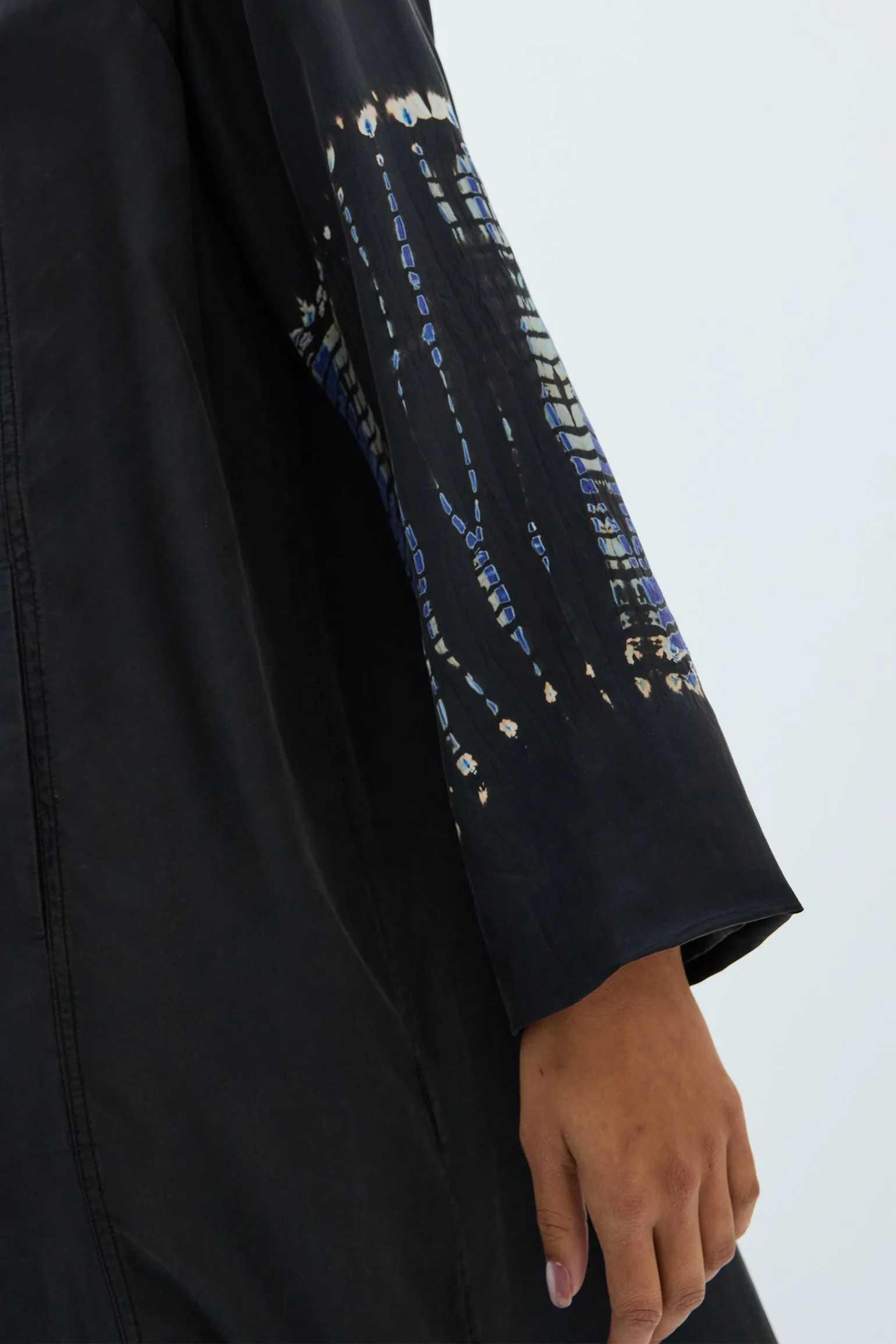 Silk Medley Black Cora Duster