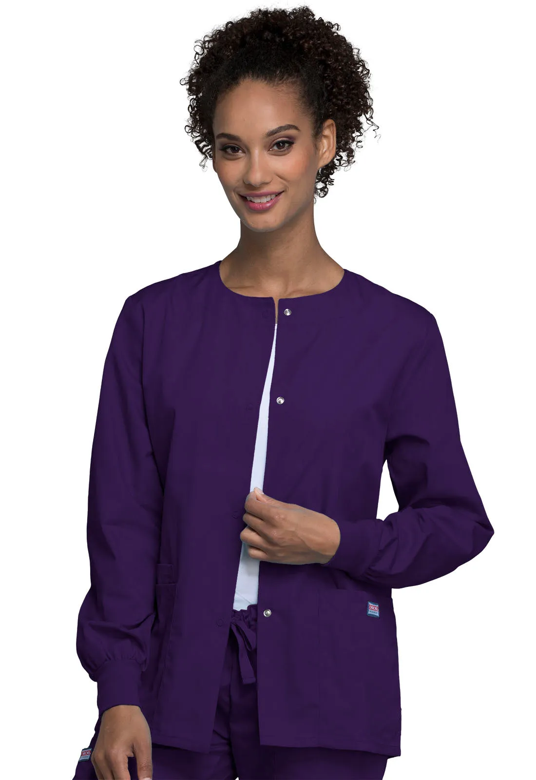 Snap Front Warm-Up Jacket 4350