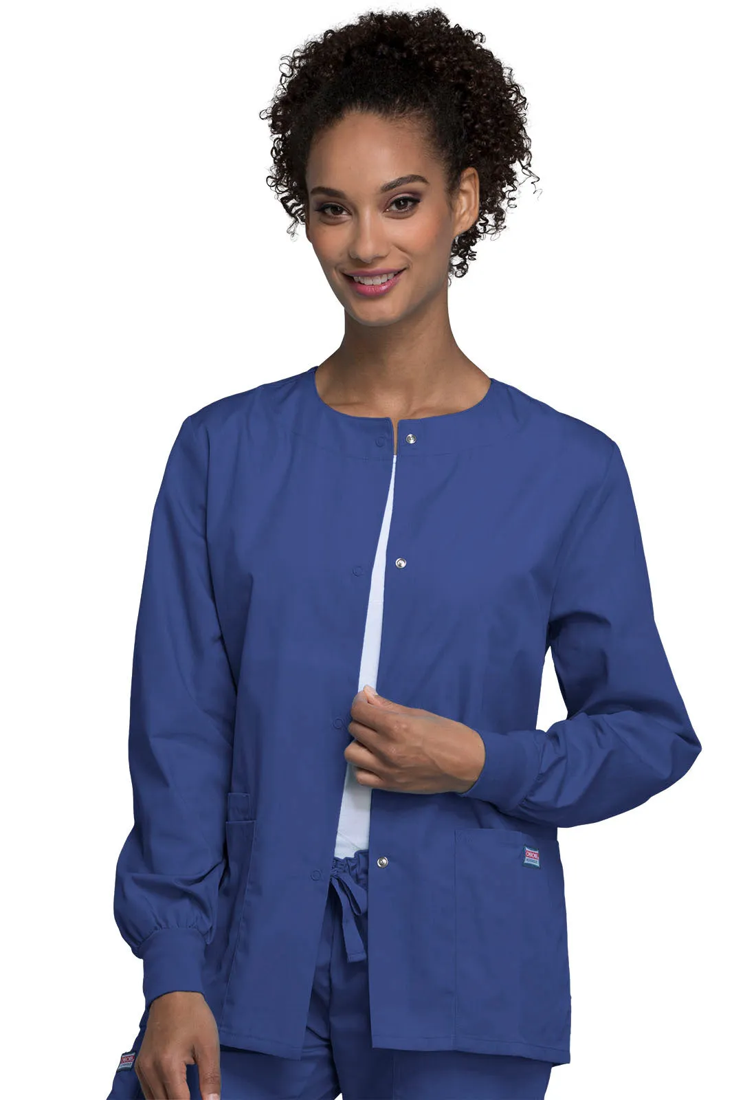 Snap Front Warm-Up Jacket 4350