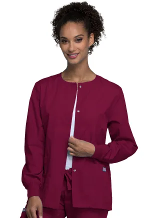 Snap Front Warm-Up Jacket 4350