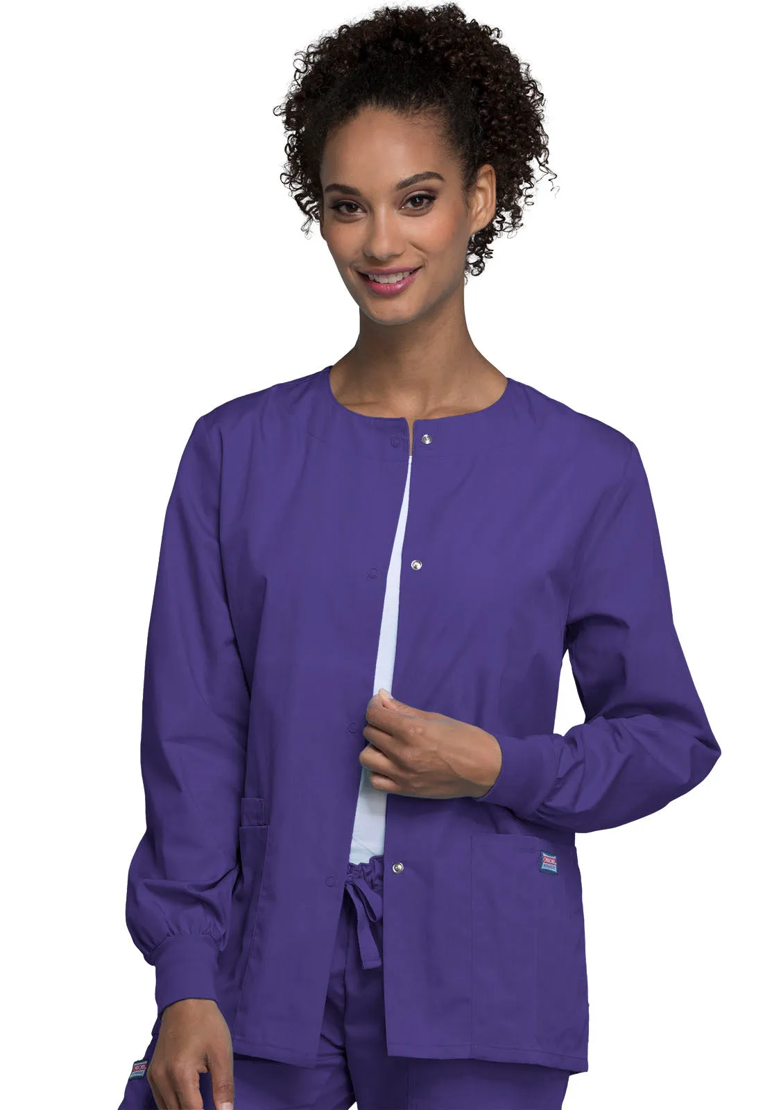 Snap Front Warm-Up Jacket 4350