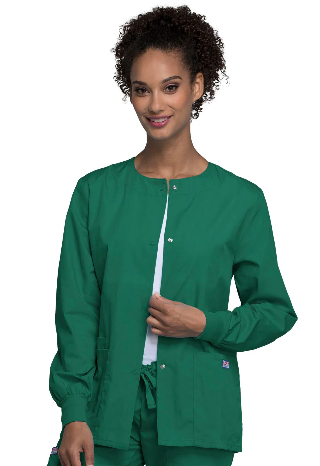 Snap Front Warm-Up Jacket 4350