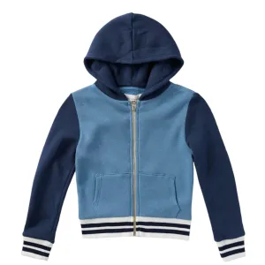 Sol Angeles boys colorblock zip hoodie
