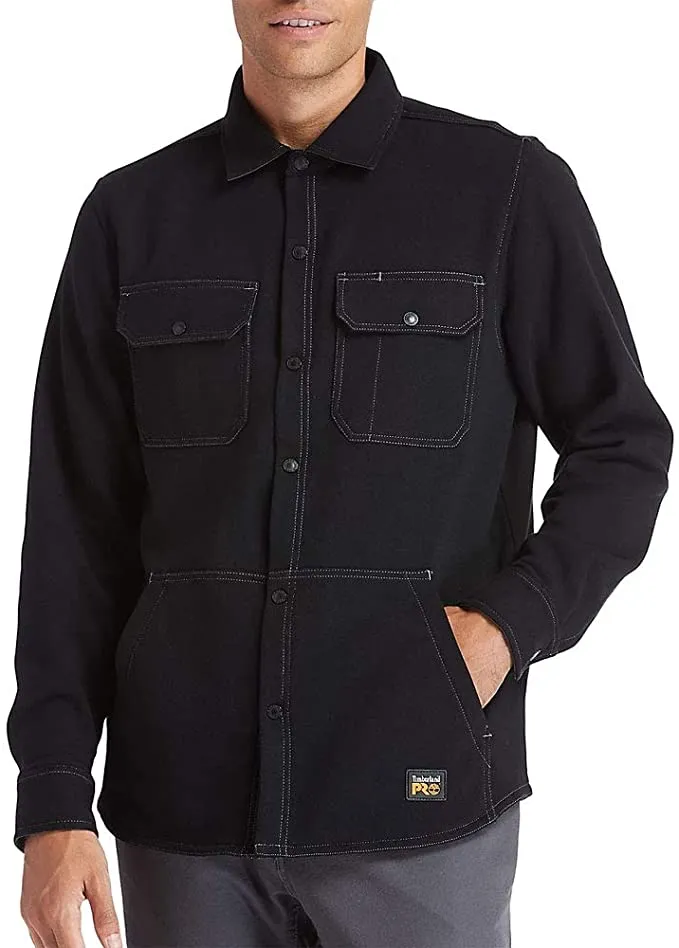 TIMBERLAND PRO MILL RIVER FLEECE SHIRT JACKET A1VCQ