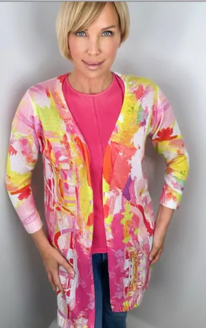 True Blue Warm Weather Cardigan