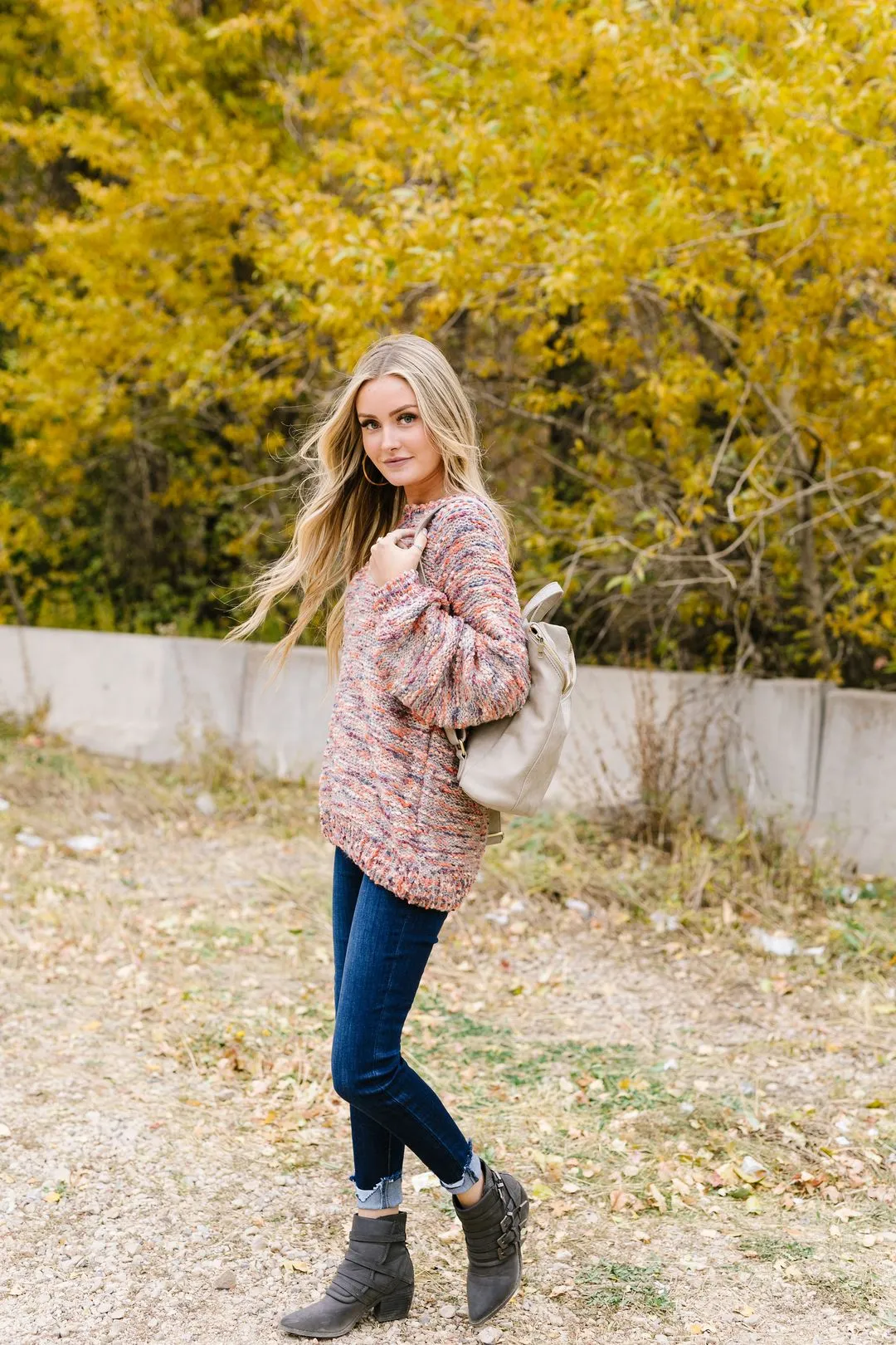 Warm Fuzzies Multi-Color Sweater