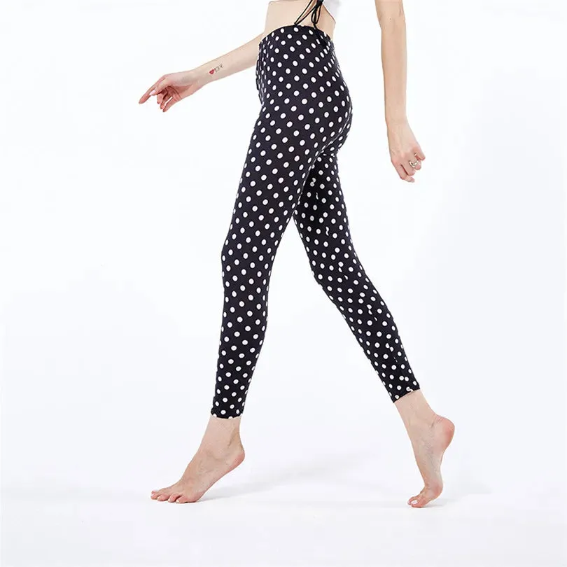 Women Polyester Ankle-Length Women’s High Waist Push-Up Leggings