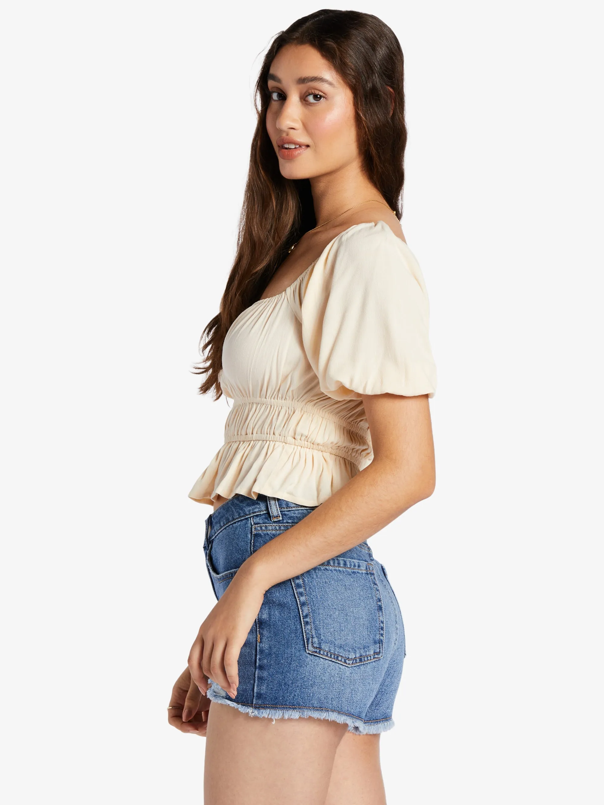 Womens Warm Winds Crop Top