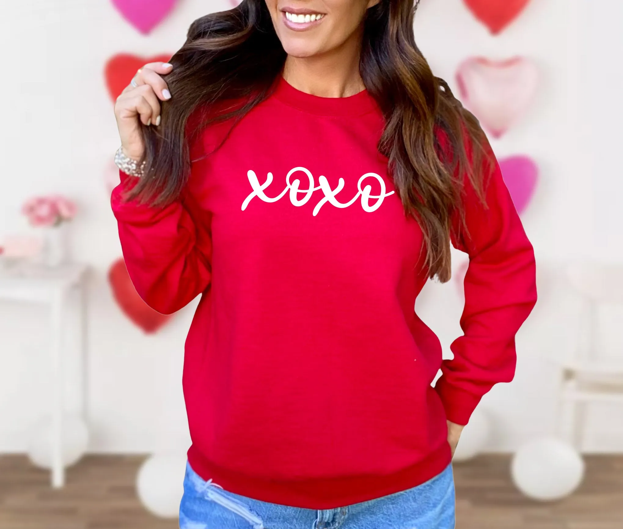 XOXO Script Sweatshirt